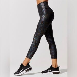 Carbon38 Galaxy High Rise Leggings SZ L EUC Like New